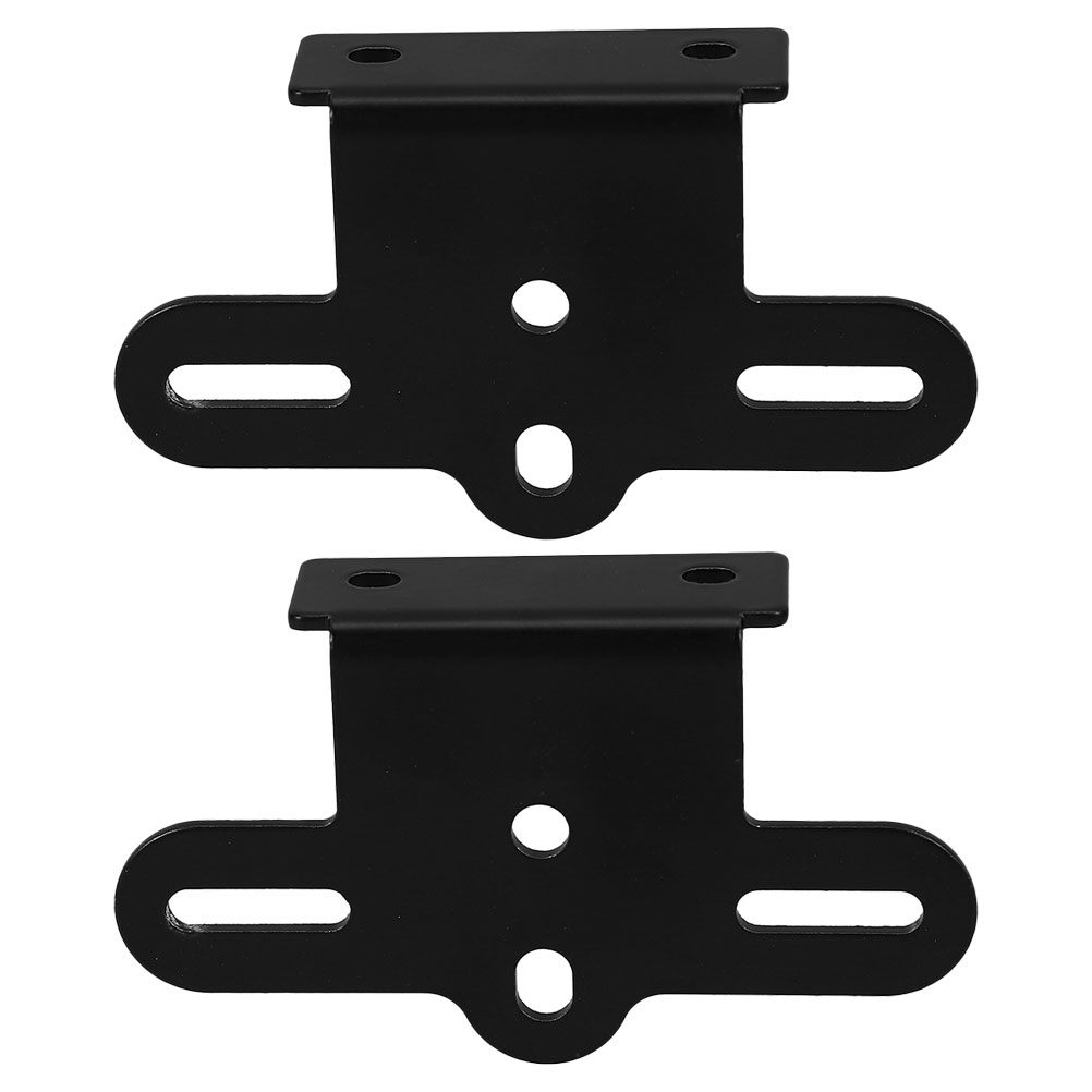 Oraceous 2 Sets Aluminum Alloy Bracket Bike Cargo Rack Reflector Bike Reflector Holder Motorcycle Brackets Motorcycle License Plate Bracket